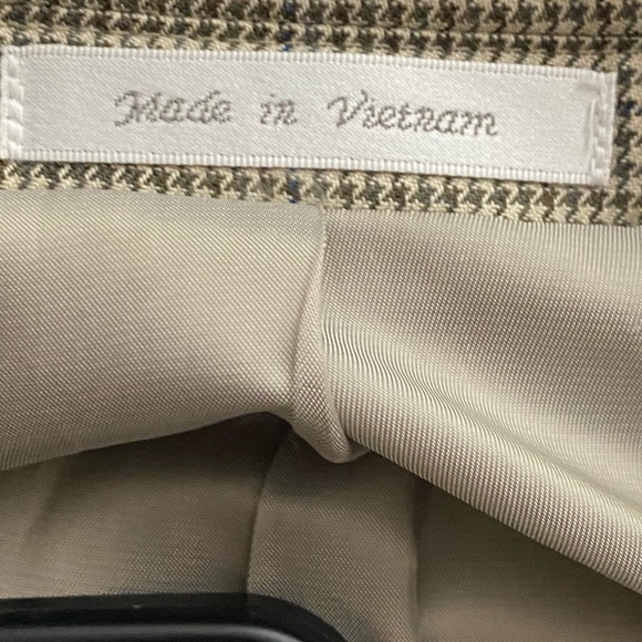 EUC MICHAEL KORS HOUNDSTOOTH PRINT SPORTS COAT - Picture 11 of 13